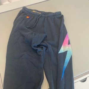 Aviator nation lightning bolt sweatpants!!